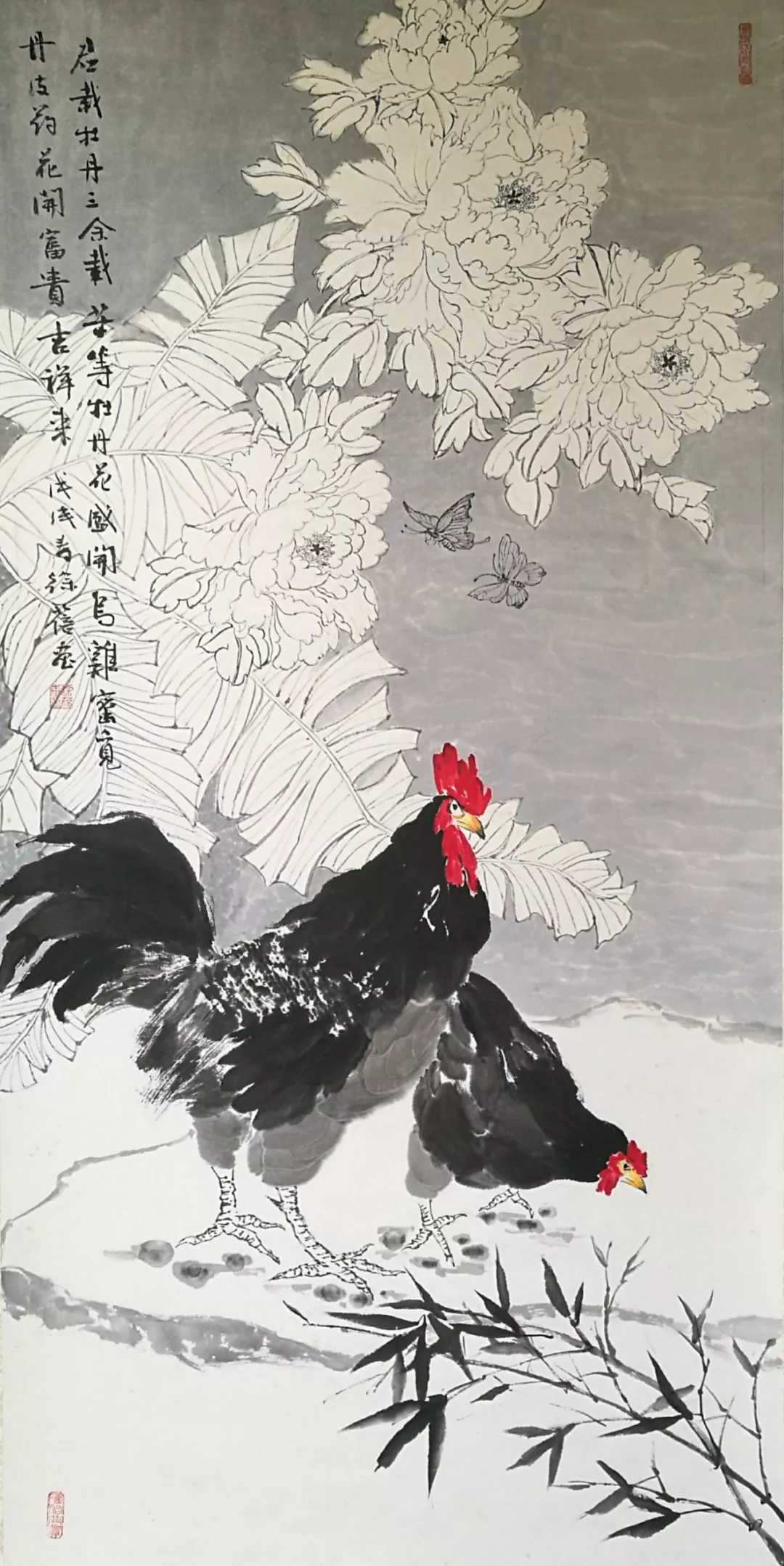 《玉堂春色》100x50cm