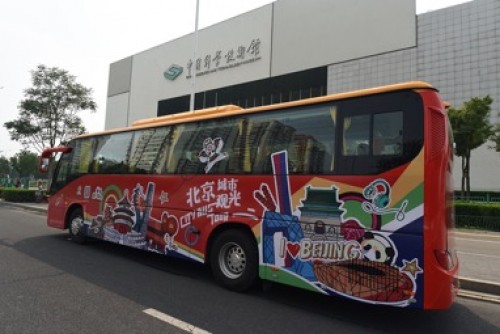 北京城市观光巴士赛笛芭诗city bus 塑北京旅游新名片