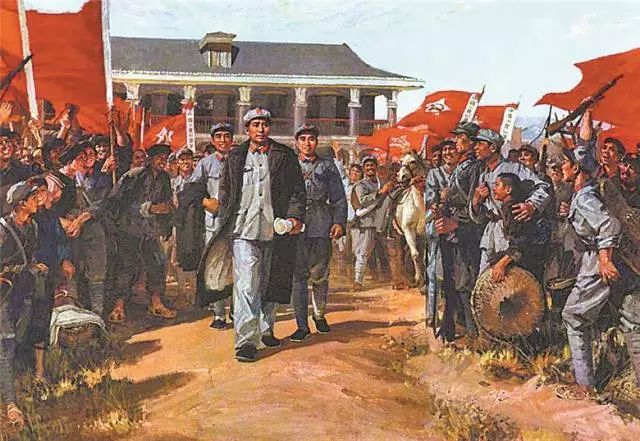 第五次反围剿失败后,中央主力红军为摆脱国民党军队的包围追击,被迫