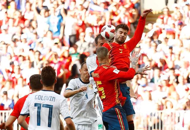 世界杯半场战报:西班牙1-1俄罗斯!足球人犀利点