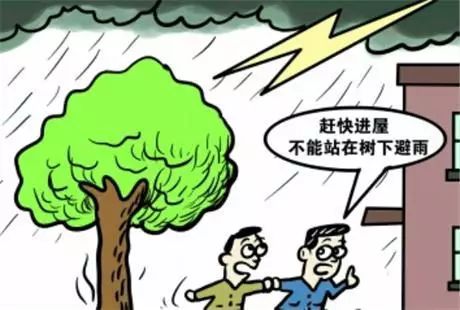 防雷电安全教育