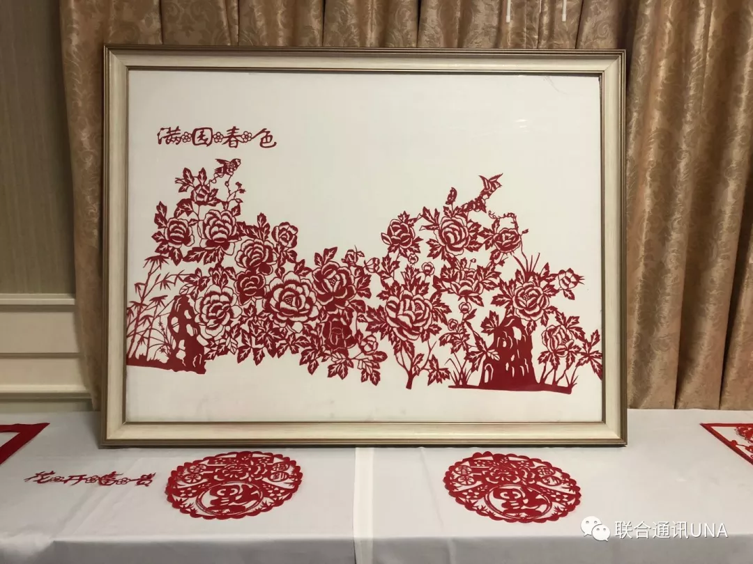 世界非物质文化遗产中国剪纸艺术家李欣欣北美巡展