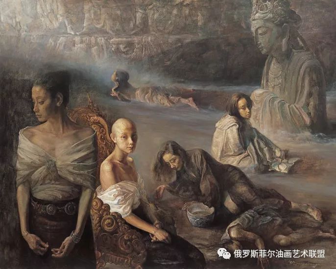 北京职业画家刘亚明人物油画作品欣赏