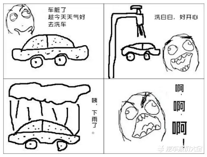 下雨天车停路面应该注意哪些?