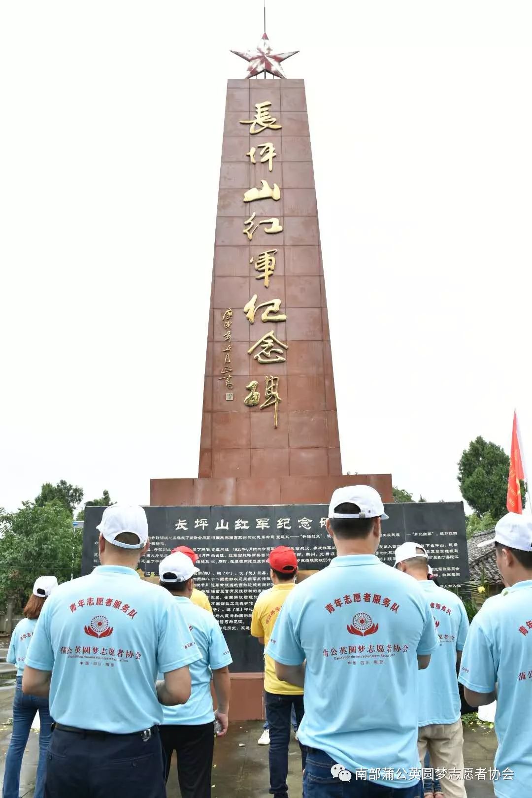 城事|南部志愿者到长坪山陵园 缅怀先烈