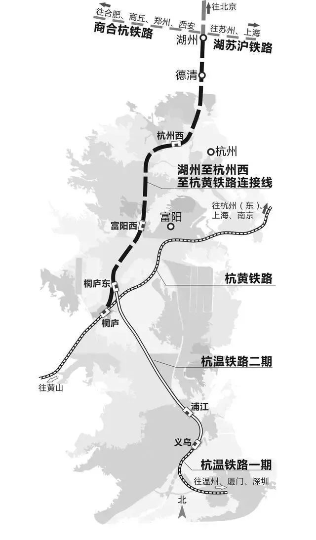 杭州火车西站公示定址 环杭生活圈或有新成员