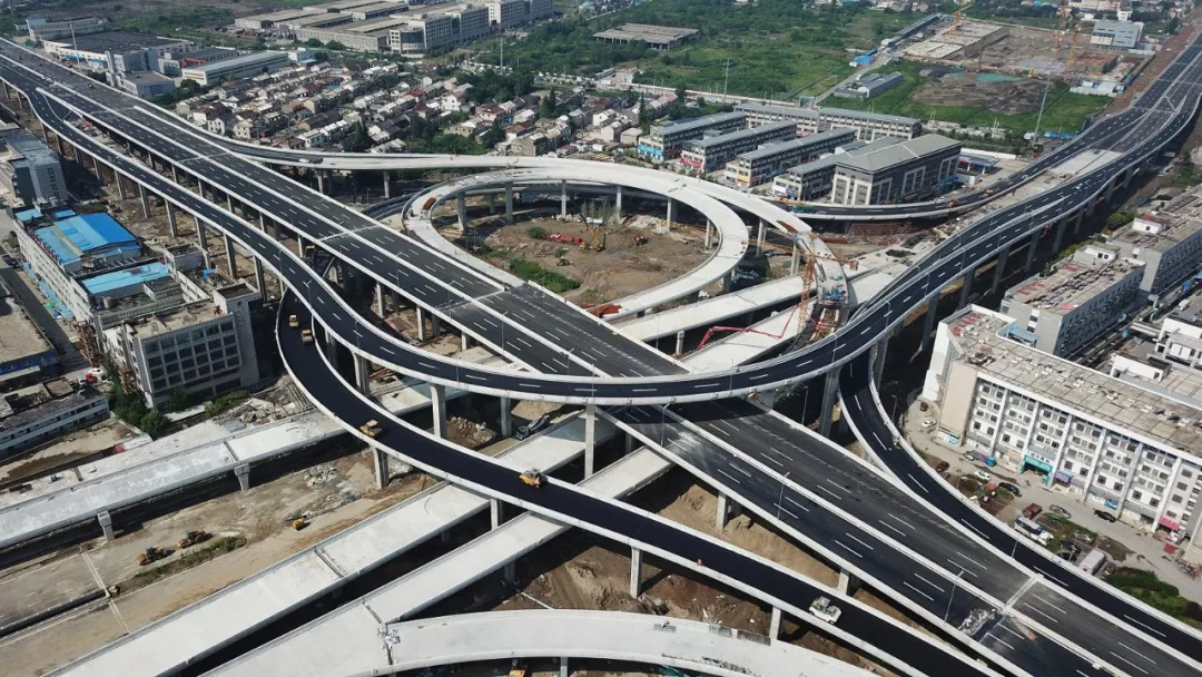 扬州首条快速路全线交通,独一无二的四