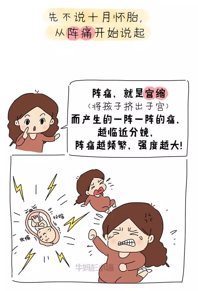 生孩子是一种怎样的感受【牛妈彭小蹦·育儿漫画】