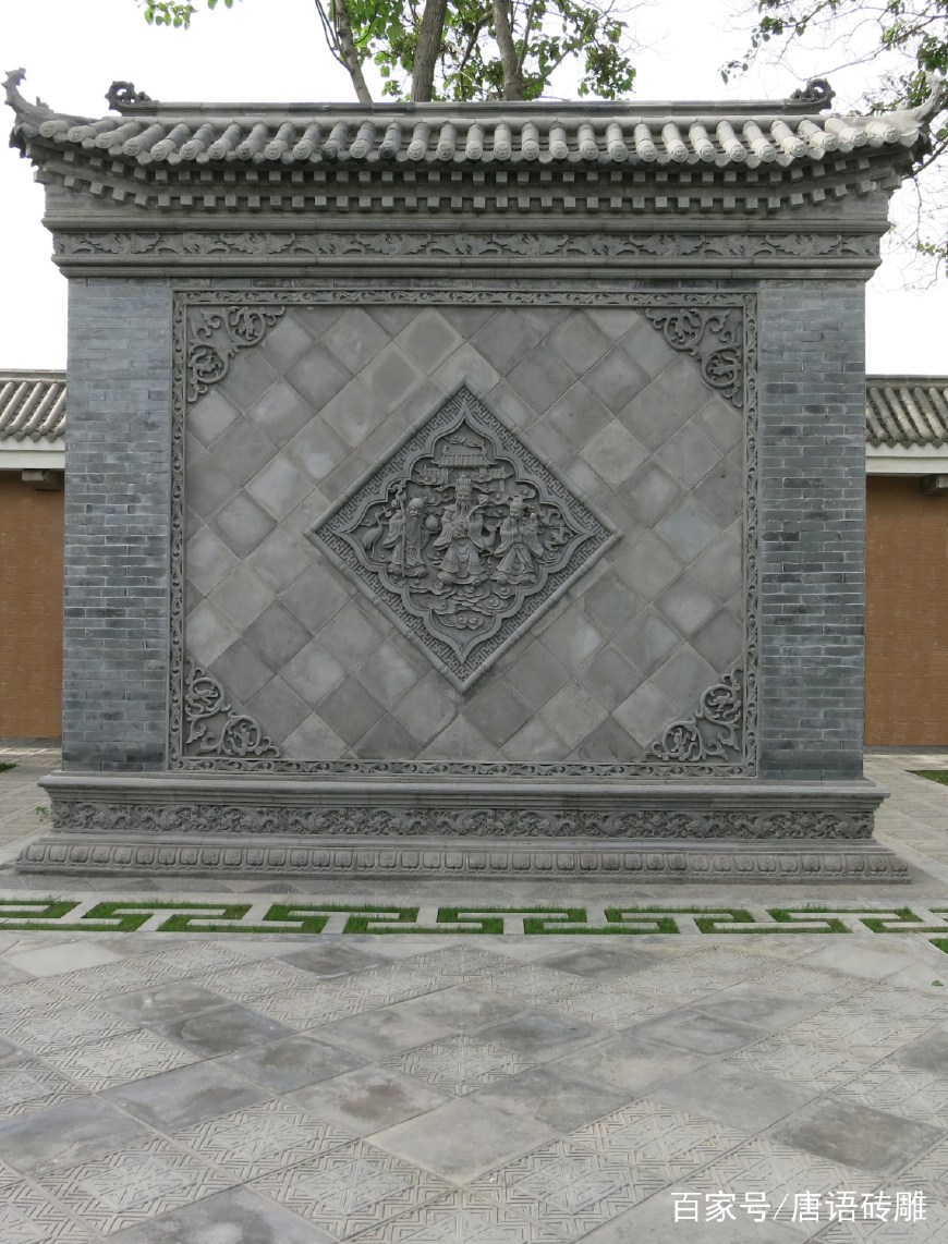 唐语教您中式庭院如何设计影壁墙