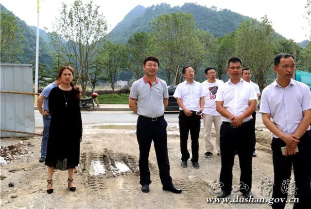 蒋海航到下司调研独山县首届旅发大会旅游项目建设情况