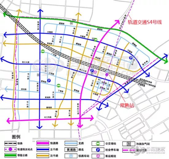 常熟高铁时代来了!城铁片区首挂地!起拍楼面价近1万!