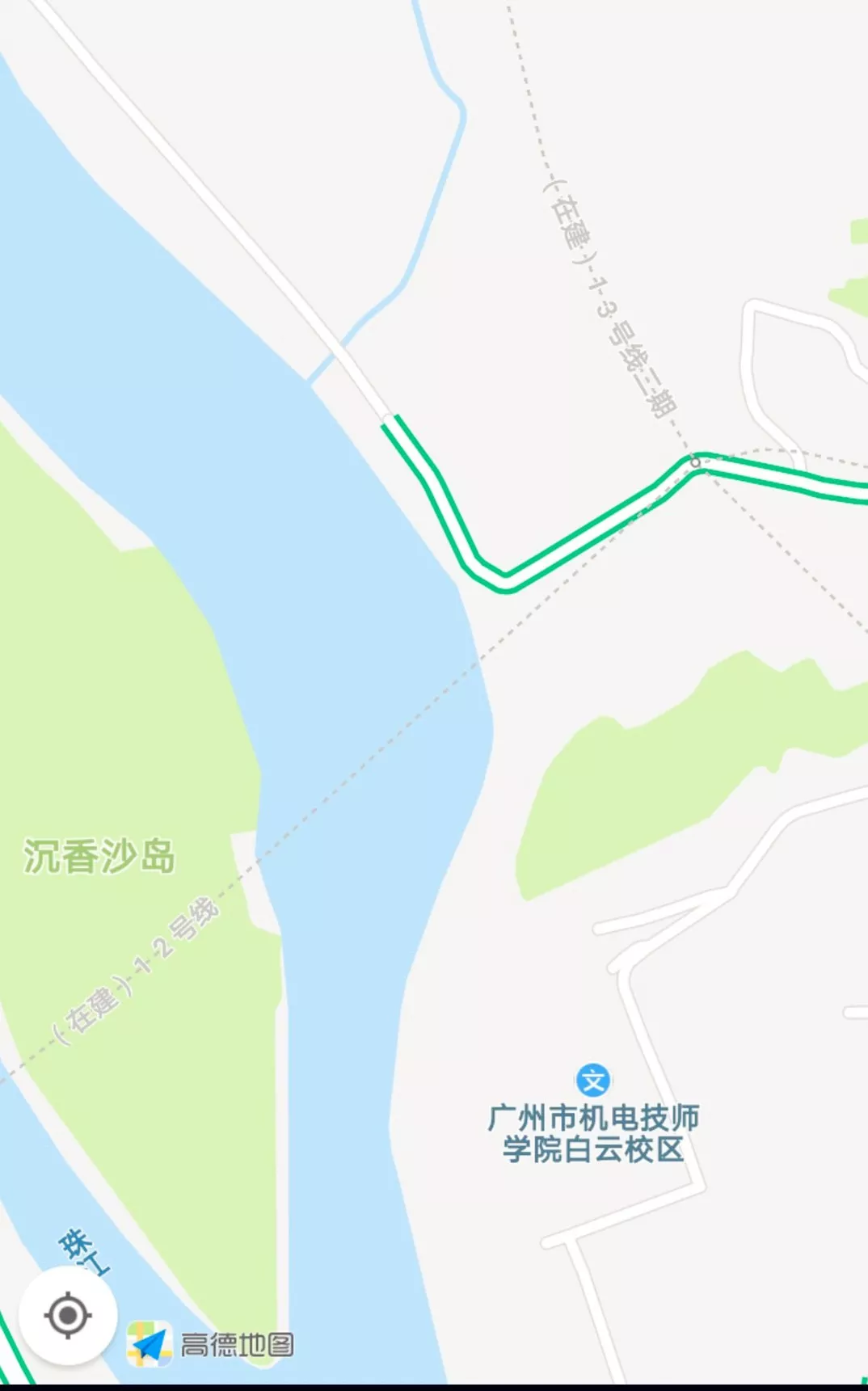 广州地铁2018年攻城拔寨,12号线今年开工!高德地图现图片