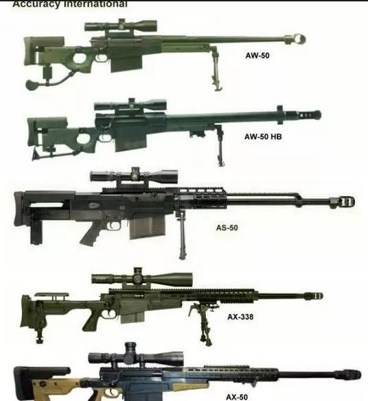 018全球十大现役狙击步枪最新排名！"
