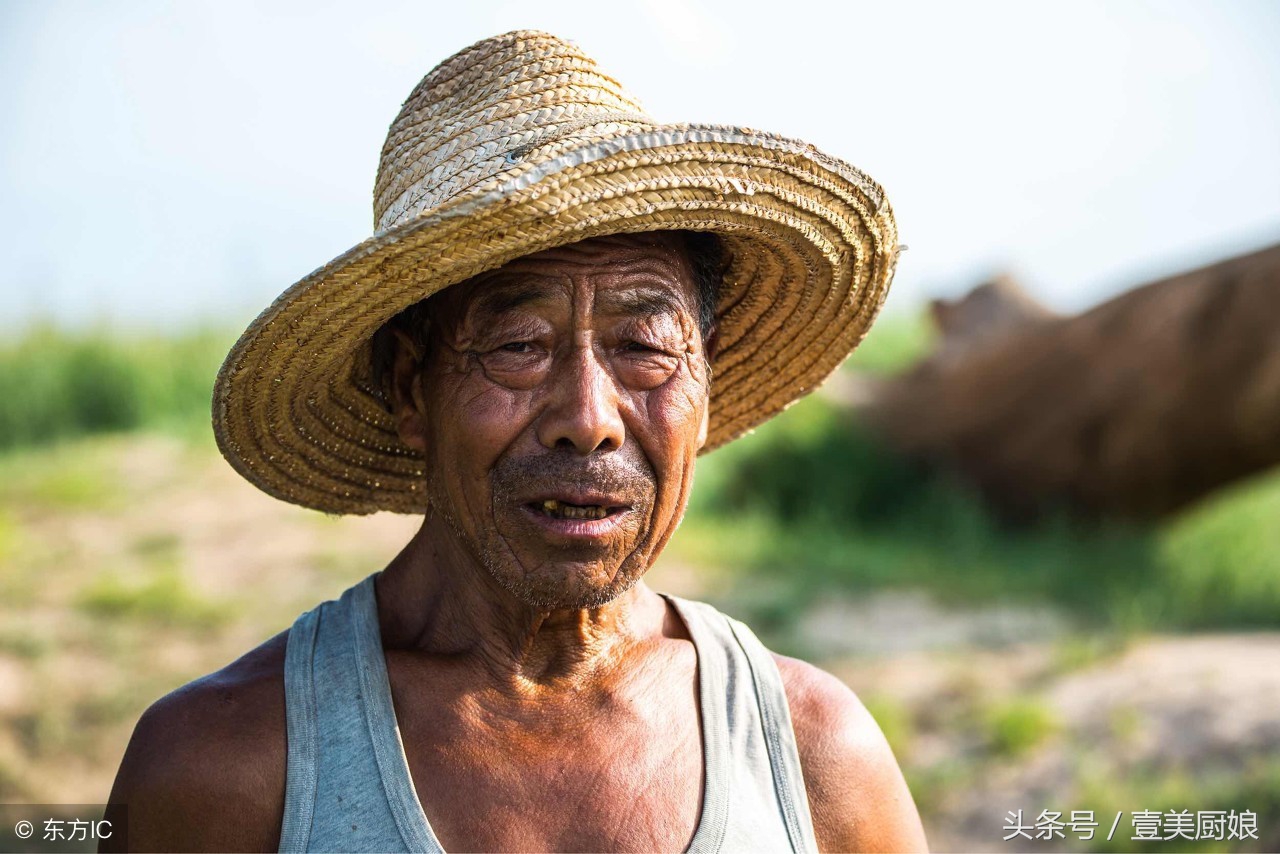 16张摆拍的图片反映农民生活 农民大爷的表情让人感动