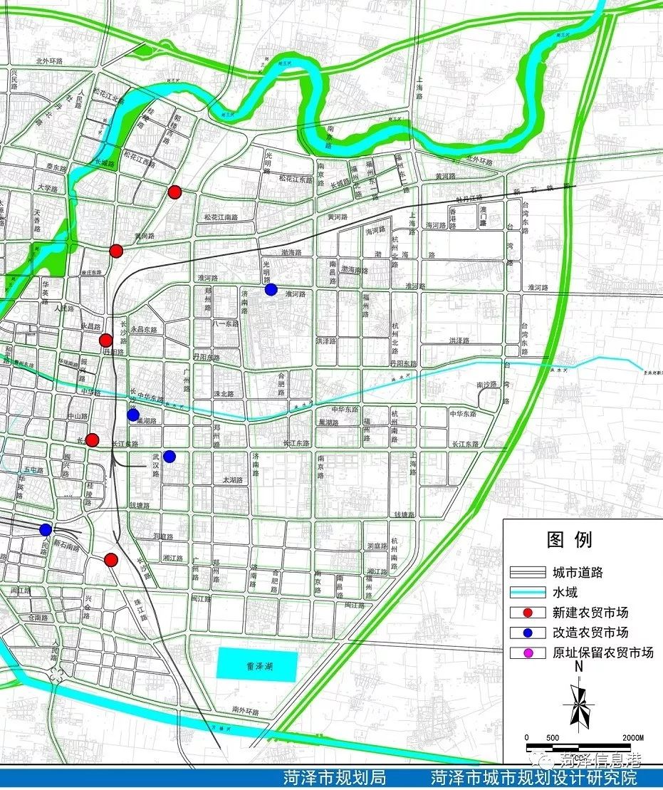 菏泽城区20处农贸市场布点规划公示,看看哪个离你家最近?