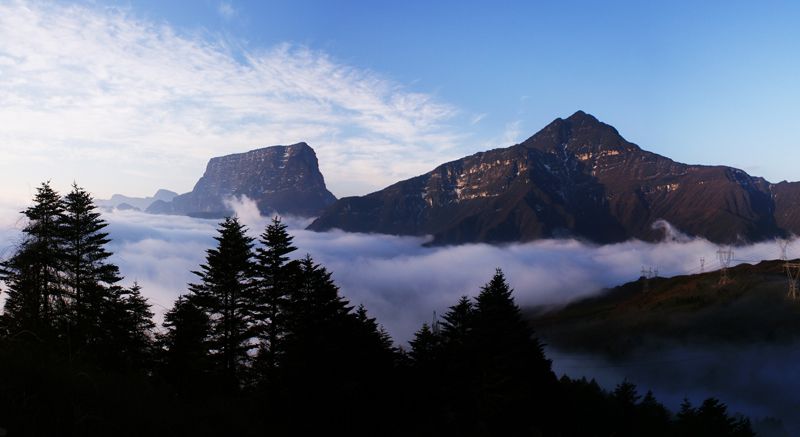 世间最具魔力的天然公园金口河大瓦山