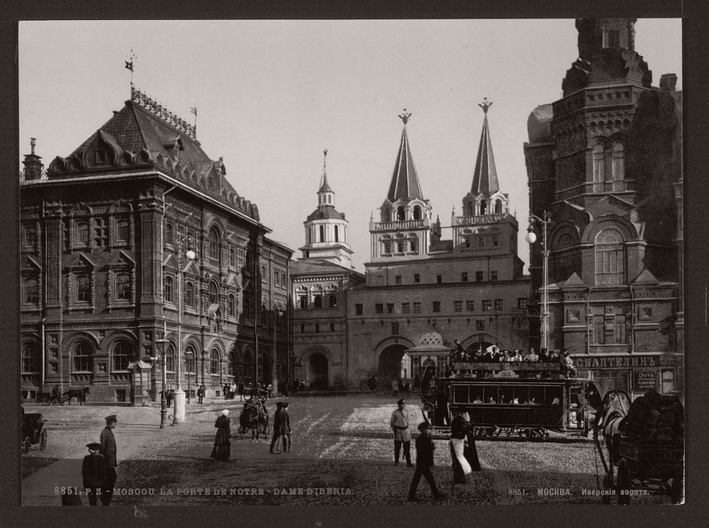 老照片: 19世纪的莫斯科 不愧是世界历史文化名城