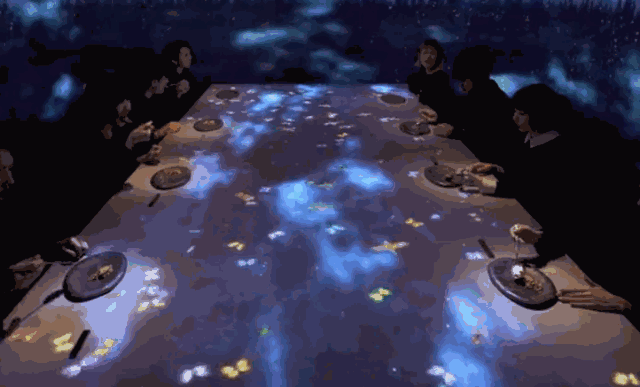 河北斑鱼湾称霸餐饮界的裸眼3d投影餐厅全影汇