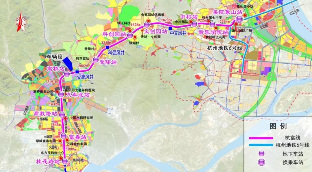 3官方发布】杭州富阳城际铁路,11个站点有最新