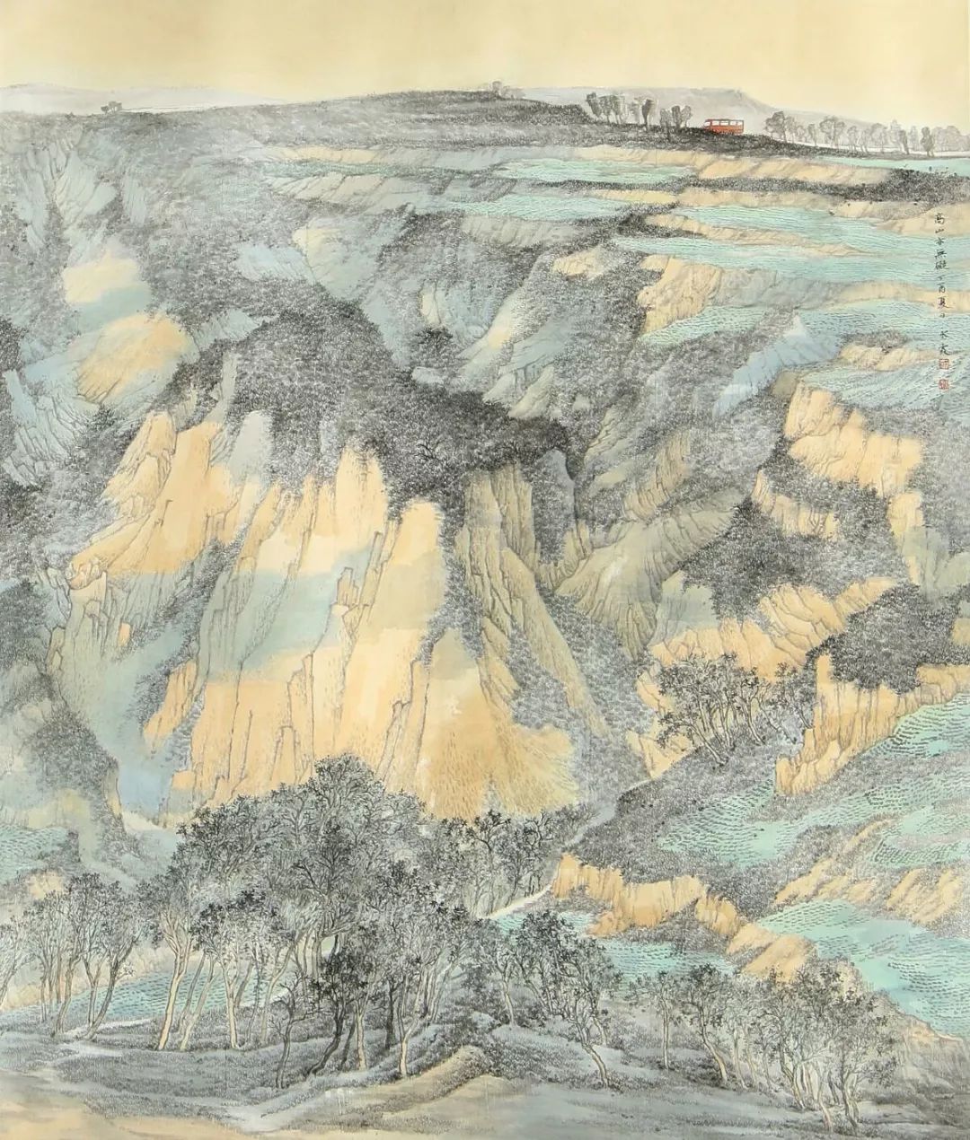 0704名家艺术李永霞的山水画艺术欣赏第1720期