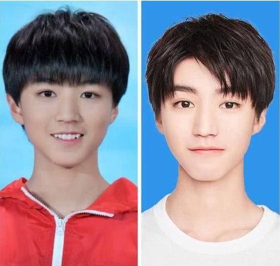 男明星的证件照:陈伟霆的帅气,鹿晗的有点吓人,tfboys