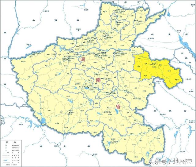 在地图上,永城市被安徽省三面包围,为何却属于河南?