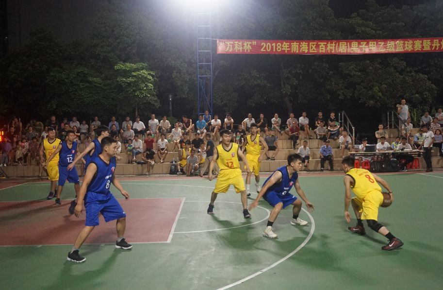 百村战报丹灶镇村居男子篮球赛丨200张半决赛门票免费抢明晚8进4