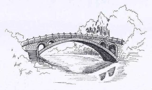 古桥传说——眉山城外的"离别桥"