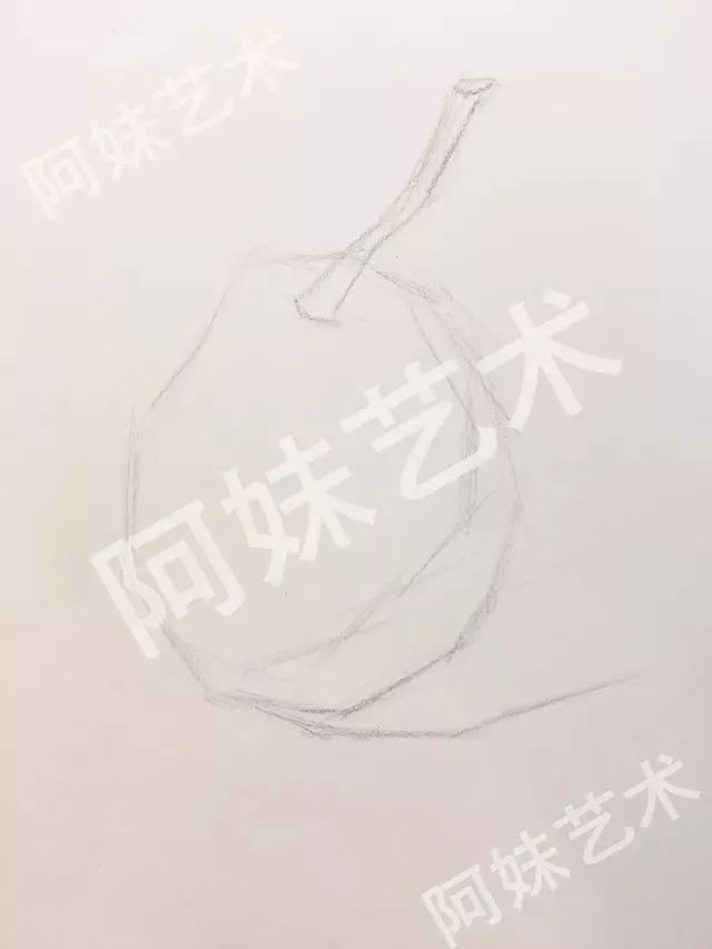 素描梨详细步骤分解,超级干货丨素描静物系列(2)