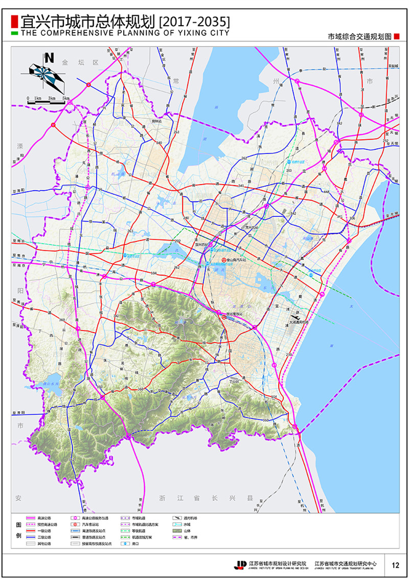 无锡宜兴城市总体规划20172035已经进入到公示阶段了