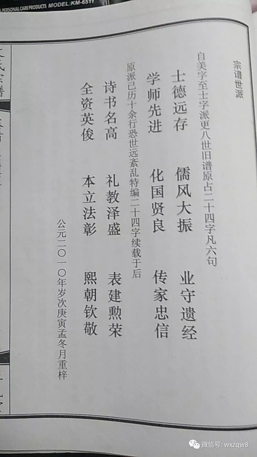 【文氏族谱】江西省九江市瑞昌文氏族谱