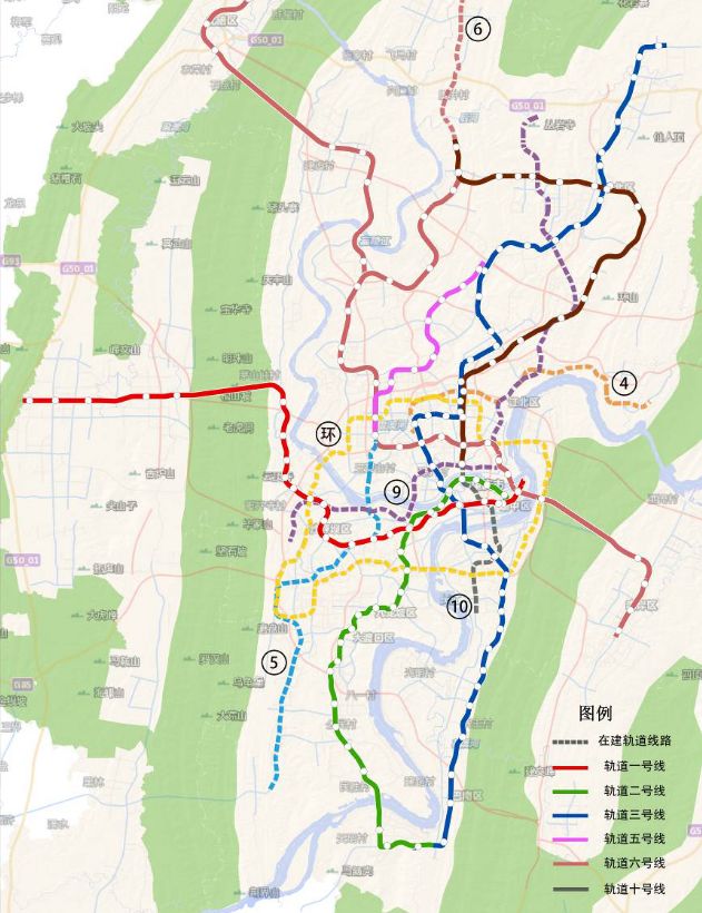 重庆交通要逆天:第三轮地铁 南滨路有轨电车 区县高速