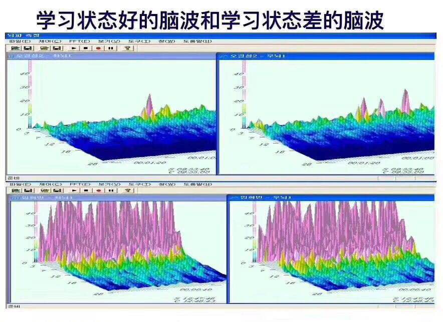 脑波分析: 粉色波 :即杂波,干扰波,粉色脑波过多,会使孩子感到集中力