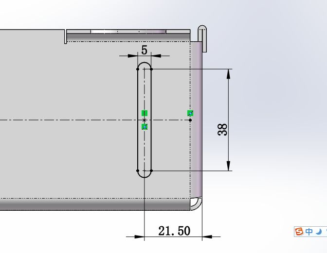 solidworks钣金件练习:褶边,转折,成型工具