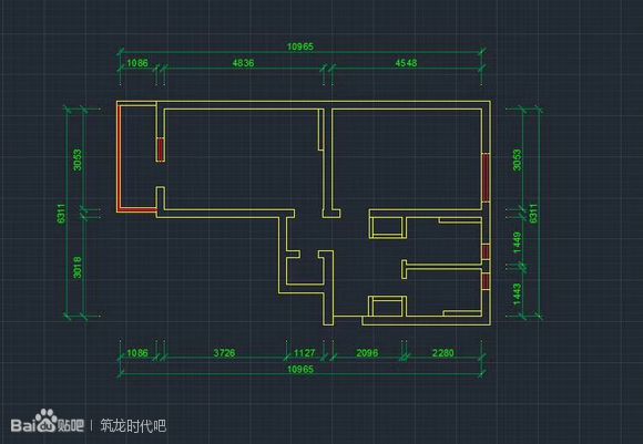 40平空间,5口人住) 包括风格,风水,人体工程学,色彩,施工工艺,量房