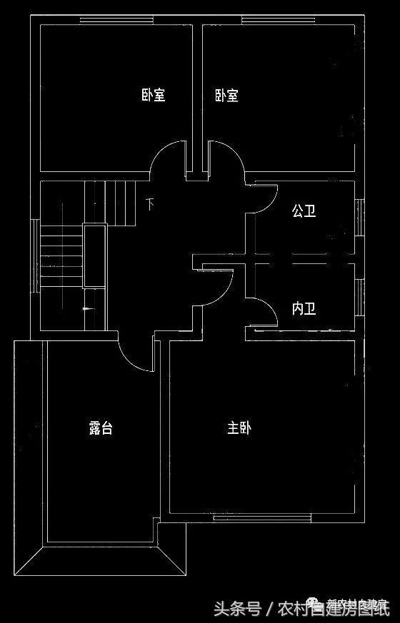 面宽8米的农村宅基地建房,6款经典别墅图纸,让你风光