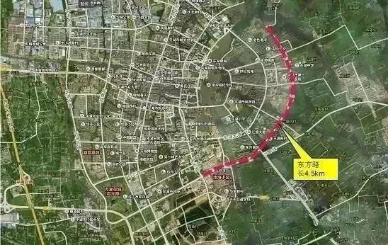 东方路改造启动将成平湖市区首条快速路全程仅1红绿灯