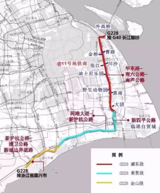 规划中的沪乍杭铁路(金山-海宁段)目前处于预可行性研究阶段.