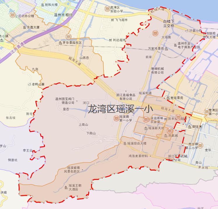 温州市区小学学区划分图来了你家哪个学区一目了然