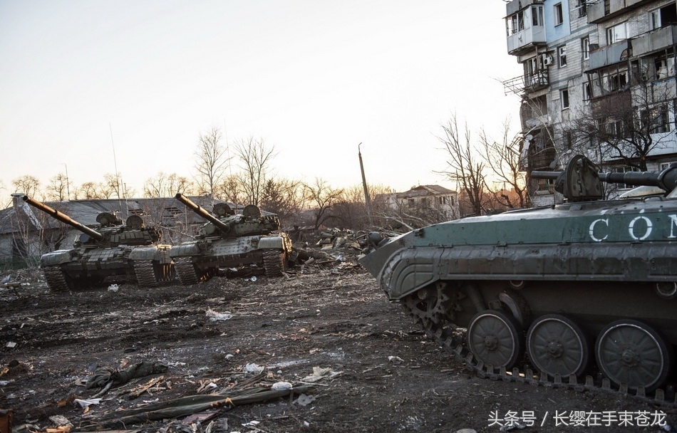 满目疮痍的战后乌克兰顿涅茨克掠影 还是咱们中国最安全
