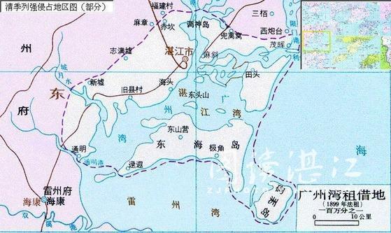 湛江市区人口_湛江市区地图