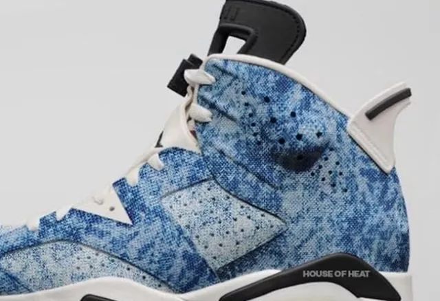 air jordan 6 acid wash denim