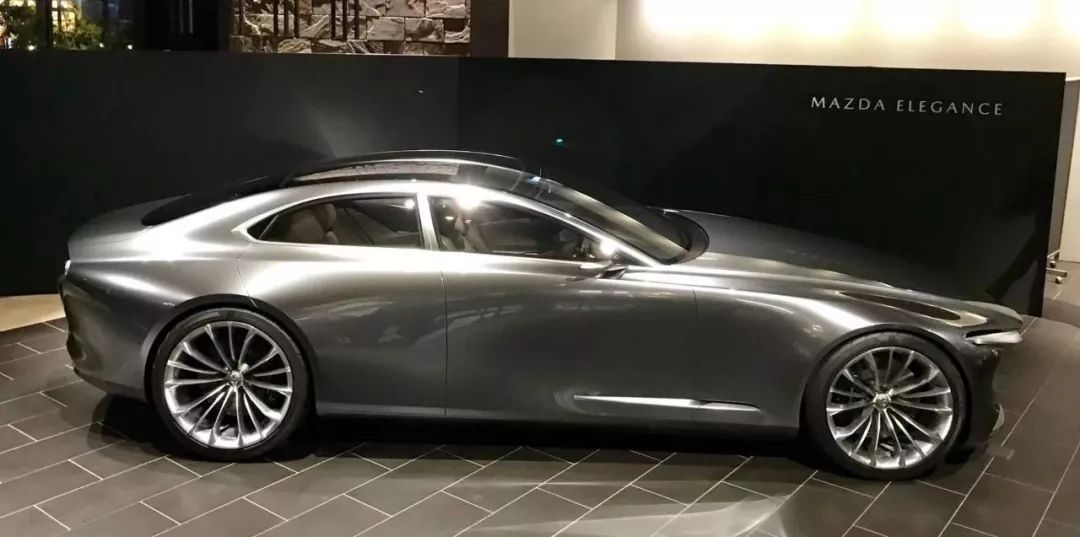 概念车 马自达vision coupe mazda elegance系列的精华