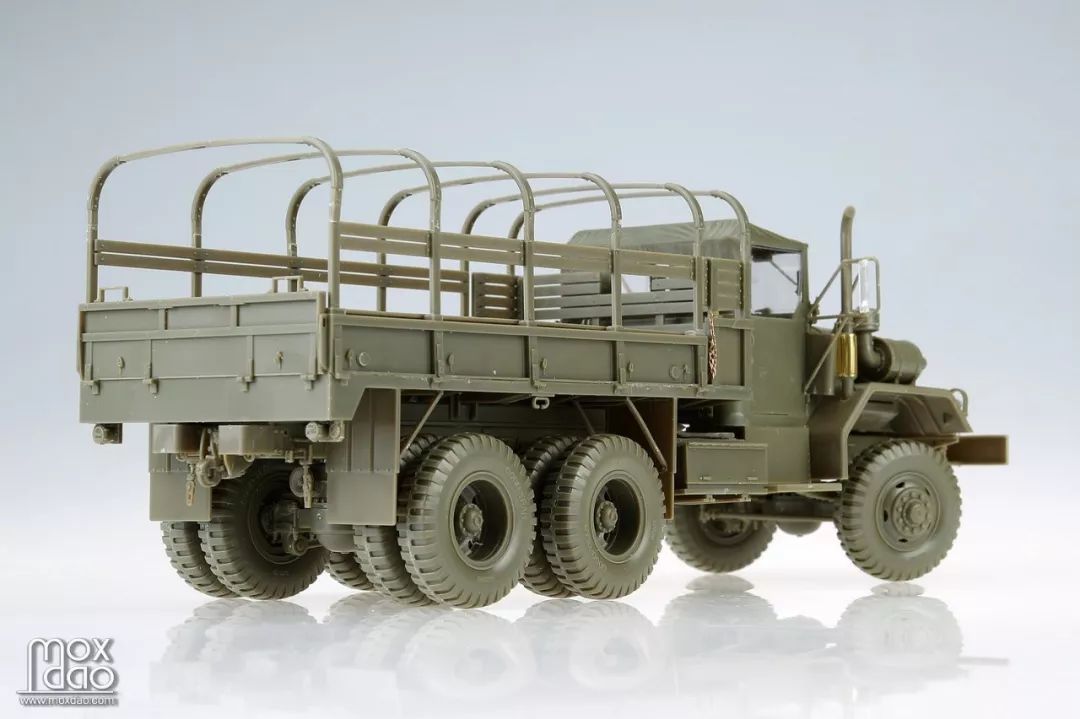 afv战鹰m54a2tom6x6k卡车模型评测