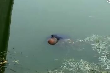 刚刚! 滨州一老汉在公园内溺水身亡