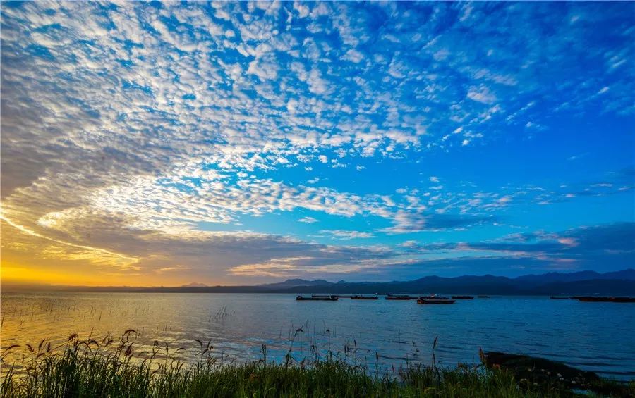 陆浑水库在嵩县的高速服务区内,毫不夸张的说,它是一个可以 媲美青海