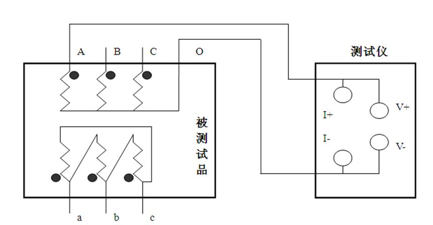 b,助磁法接线见图三～五(适用于y(n)-d-11联接组别).