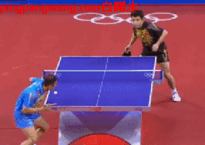 【教学】乒乓球直板打法接发球技术训练
