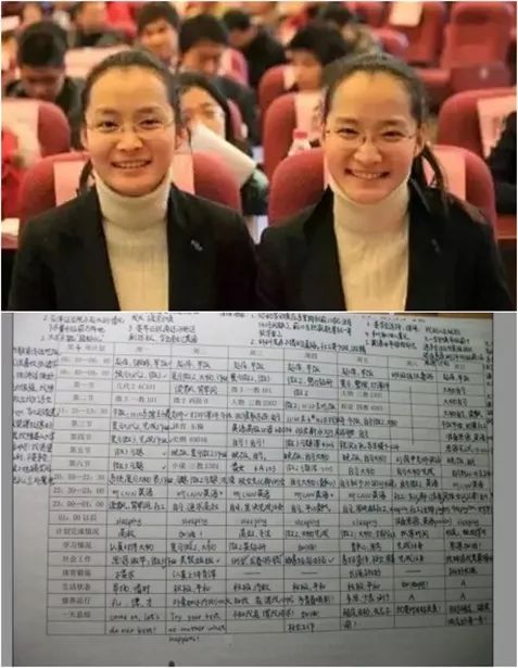 她举了一个例子——红遍网络的清华双胞胎学霸马冬晗和马冬昕的事例.