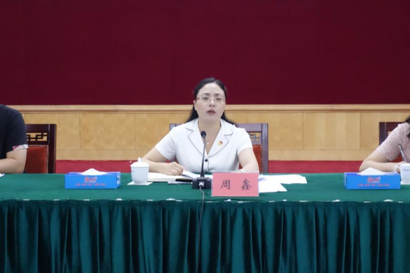 团市委书记周鑫传达习近平总书记同团中央新一届领导班子成员集体